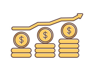 financial traffic icon