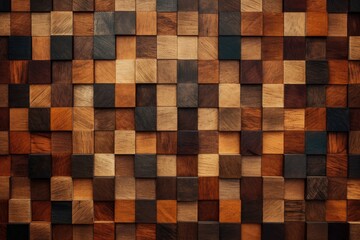 wood cube stack background. wooden cubes or blocks randomly shifted the surface background texture