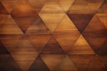 Abstract triangle background geometric wood polygons. Wooden Triangle Background.
