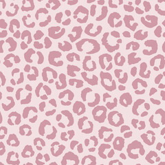 Abstract modern leopard seamless pattern. Animals trendy background. Color decorative vector stock illustration for print, card, postcard, fabric, textile. Modern ornament of stylized skin © Alla