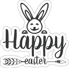 Fototapeta premium Easter T-Shirt Design