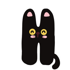 Cat alphabet 