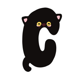 Cat alphabet 