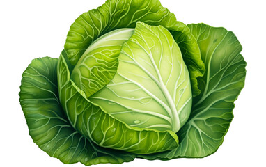 Fototapeta na wymiar cabbage Generative AI