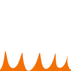 background with flames