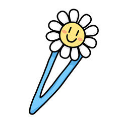 Flower Doodle clip