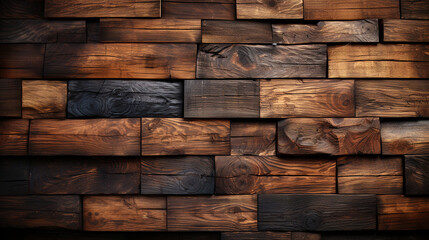 Dark and light brown wood wallpaper background