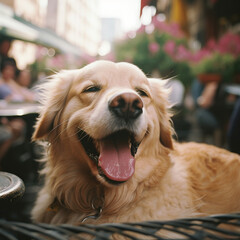 god, golden retriever portrait, golden retriever dog