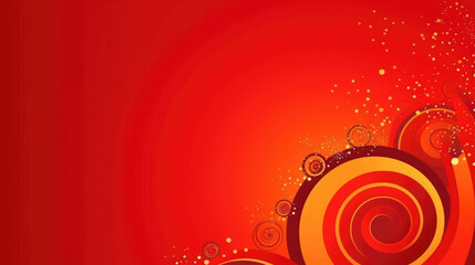 Red Background , Illustration, HD, Generative Ai