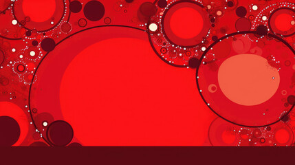 Red Background , Illustration, HD, Generative Ai