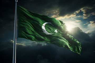pakistan, day, flag, happy, august, 14th, country, pakistani, vector, culture, anniversary, background, design, travel, banner, city, butterfly, white, poster, template, creative, card, wallpaper, cel - obrazy, fototapety, plakaty