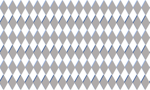 gray diamond repeat  seamless pattern, replete image design for fabric printing, checkerboard or chessboard or Bavaria pattern