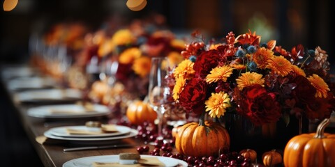 Festive Thanksgiving Decorations