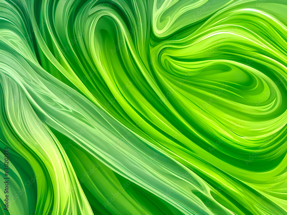 Poster abstract green gradient soft wave background with soft sunlight