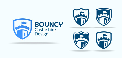 Castle logo design bundle