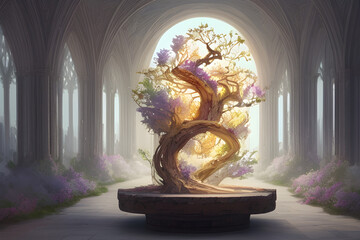 church of the holy sepulchre. Generative ai