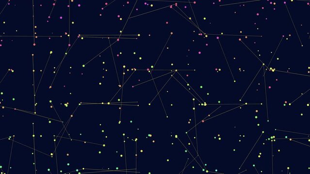 Mesmerizing artwork of a night sky, with a detailed constellation map on the center-left, complemented by vibrant stars against a deep, dark backdrop