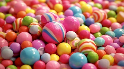 Fototapeta na wymiar tasty coloured candies