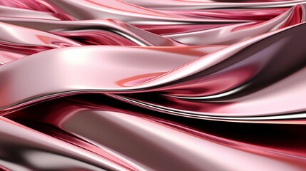 Metallic Silver and Pink Background
