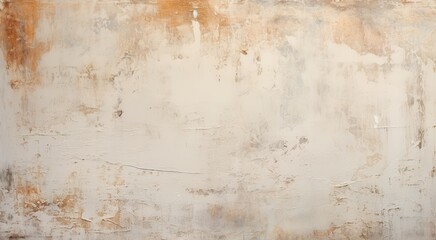 Naklejka premium Distressed painted antique wall in white, grey, cream, ivory and gold texture. Beautiful distressed luxury vintage aged metal surface. Ancient, decayed, vintage texture background.