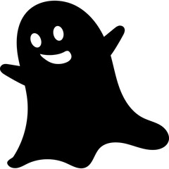 Halloween Ghost Silhouette