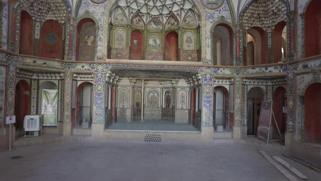 Inside Boroujerdi house Kashan Iran