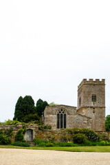 Garden Gate & English Parish Church At Chastleton, Oxfordshire