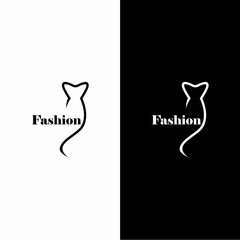 a unique fashion logo vector design that you can use for your clothing business identity
