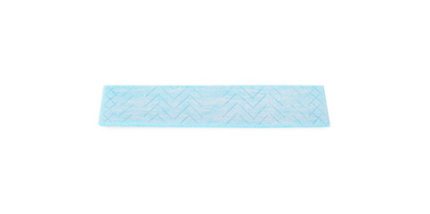 Stick of tasty chewing gum isolated on white