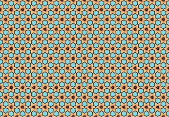 Seamless Repeat Decoration Backdrop Artistic Minimal Fashion Beautiful Wrapping Texture Summer Vintage Retro Wallpaper Design Fabric Geometric Modern Textile Background Print Graphic Art Pattern.