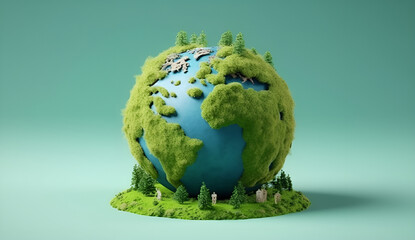 earth relation with greenery