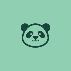Panda Logo, Panda Vector Illustration Icon SVG, Vector Art LogoMark, Panda Global