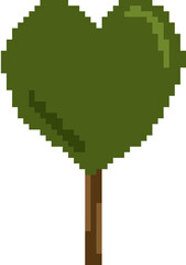 Tree pixel art