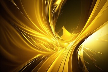 yellow abstract beautiful background. generative ai