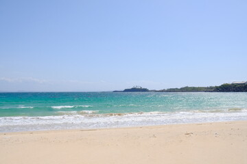 Fototapeta na wymiar 壱岐島の美しい浜辺