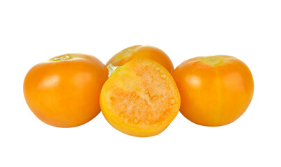 Cape gooseberry, physalis isolated on transparent png