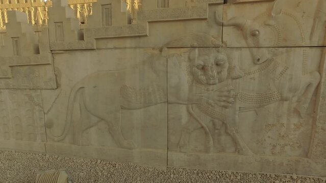 The site of Persepolis Marvdasht Iran
