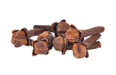 Spice cloves on transparent png