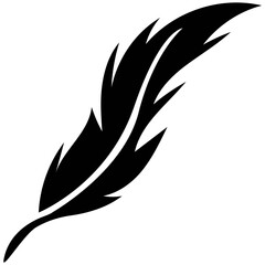 Feathers Vector Solid Icons 

