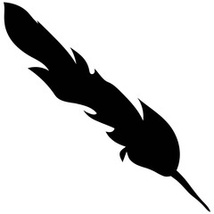 Feathers Vector Solid Icons 

