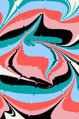 Abstract Background Liquid for Wallpaper Design