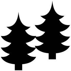 Forest Vector Solid Icons 

