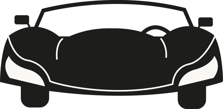 recommend clip art: Silhouette de voiture de sport	