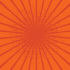 Free vector flat comic style background copy space