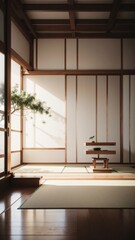 minimalist classic traditional japan room interior