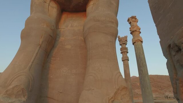 The gate of all nations in Persepolis Marvdasht Iran