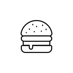 Junk food icon design with white background stock illustration