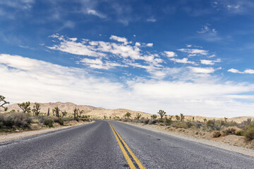 Perspective of a road