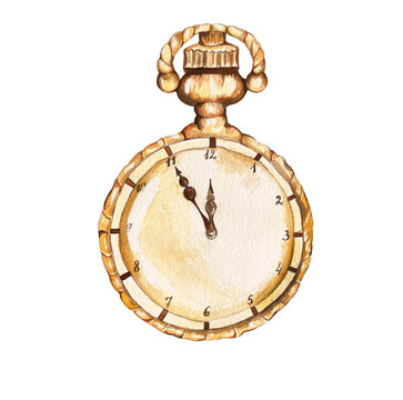 recommend clip art: Collection of watercolor postcards with Christmas and winter. Poinsettia, holly, Christmas tree toys, holiday symbols. Suitable for the design of postcards, New Year's invitations.