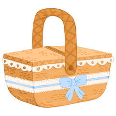 Adorable Picnic Basket 